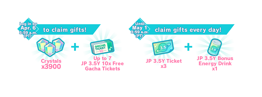 JP 3.5 Anniversary Login Campaign｜NEWS｜HATSUNE MIKU: COLORFUL STAGE!